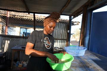 Enterprise in Kakuma refugee camp, Kenya